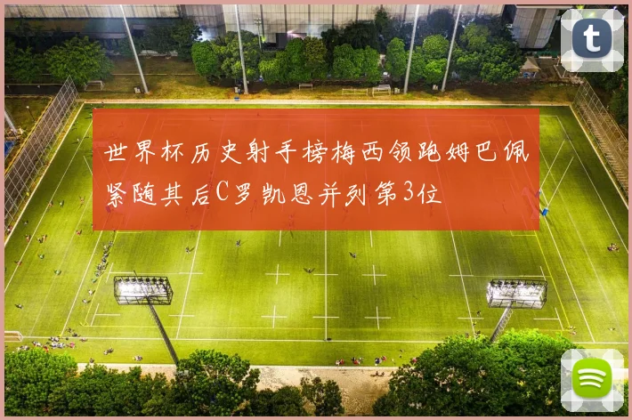 世界杯历史射手榜梅西领跑姆巴佩紧随其后C罗凯恩并列第3位